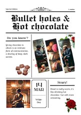 画像3: 【新作】リオの短編集”Bullet holes & Hot chocolate”　送料込み (3)
